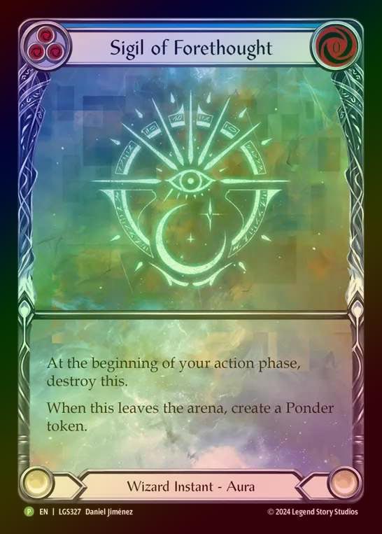 【RF】[Wizard] Sigil of Forethought (Extended Art) [LGS327-P]