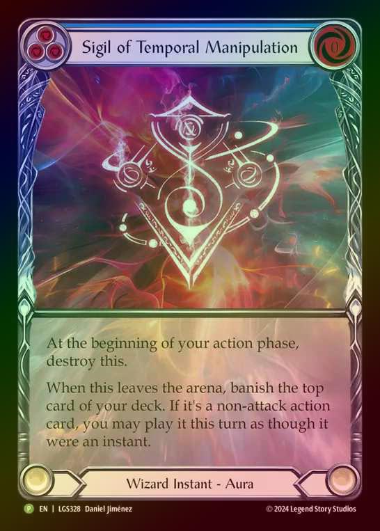 【RF】[Wizard] Sigil of Temporal Manipulation (Extended Art) [LGS328-P]