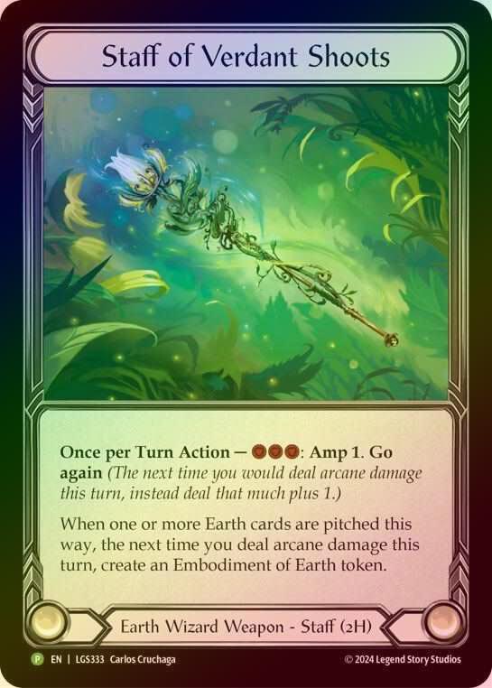 【RF】[Earth Wizard] Staff of Verdant Shoots [LGS333-P]