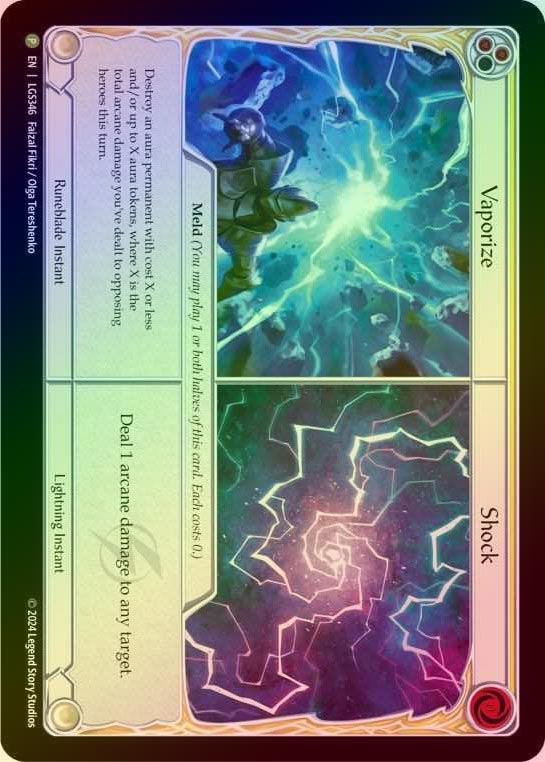 【CF】[Runeblade/Lightning] Vaporize+Shock [LGS346-P]