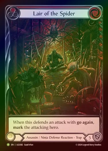 【RF】[Assassin Ninja] Lair of the Spider (Extended Art) [LGS382-P]