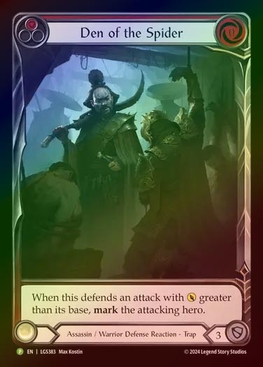 【RF】[Assassin Warrior] Den of the Spider (Extended Art) [LGS383-P]