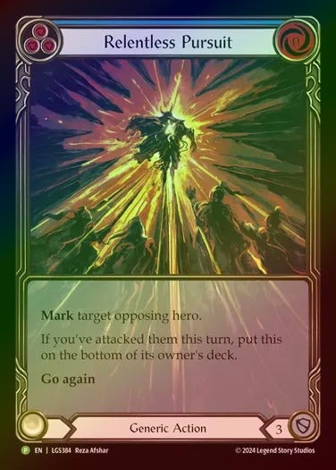 【RF】[Generic] Relentless Pursuit (Extended Art) [LGS384-P]