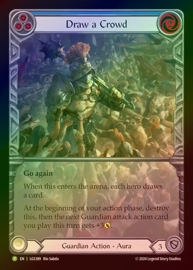 【RF】[Guardian] Draw a Crowd (Extended Art) [LGS389-P]