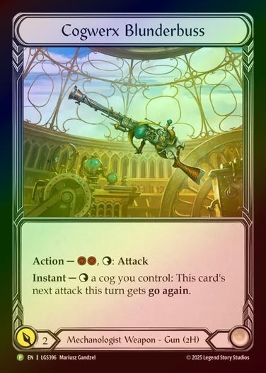 【RF】[Mechanologist] Cogwerx Blunderbuss [LGS396-P]