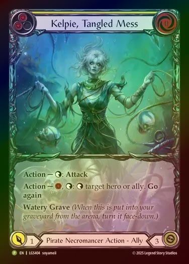 【RF】[Pirate Necromancer] Kelpie, Tanglewire (Extended Art) [LGS404-P]