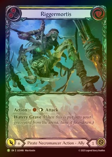 【RF】[Pirate Necromancer] Riggermortis (Extended Art) [LGS406-P]
