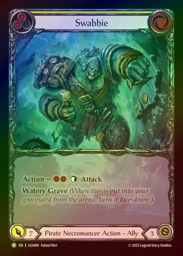 【RF】[Pirate Necromancer] Swabbie (Extended Art) [LGS409-P]