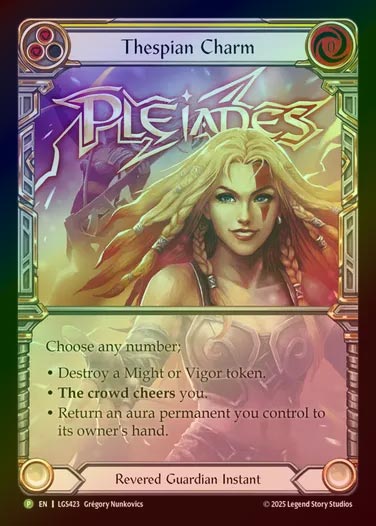 【RF】[Revered Guardian] Thespian Charm (Extended Art)  [LGS423-P]