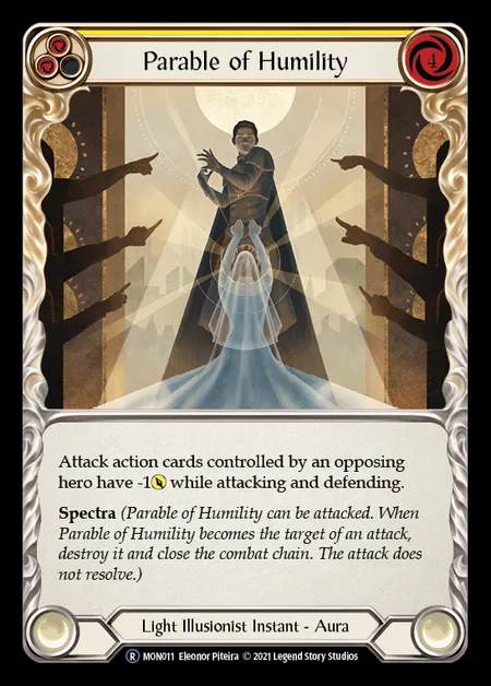 [Light Illusionist] Parable of Humility [UL-MON011-R] (yellow)