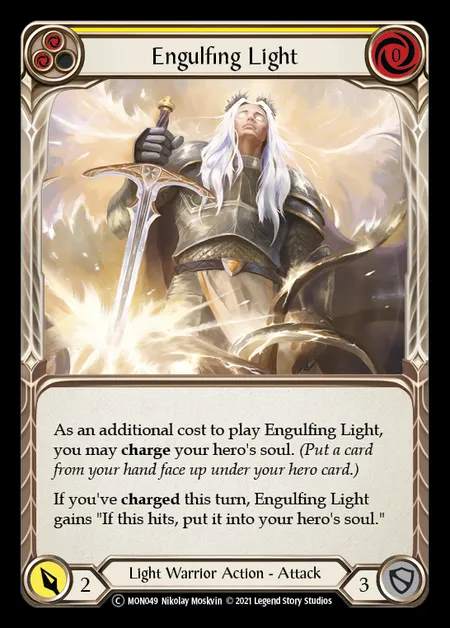 [Light Warrior] Engulfing Light [UL-MON049-C] (yellow)