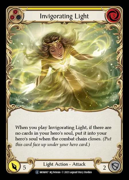 [Light] Invigorating Light [UL-MON067-R] (yellow)