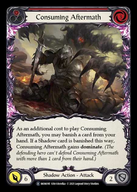 [Shadow] Consuming Aftermath [UL-MON195-R] (red)