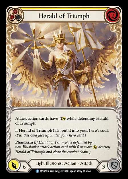 [Light Illusionist] Herald of Triumph (yellow) [1st-MON_009-R]