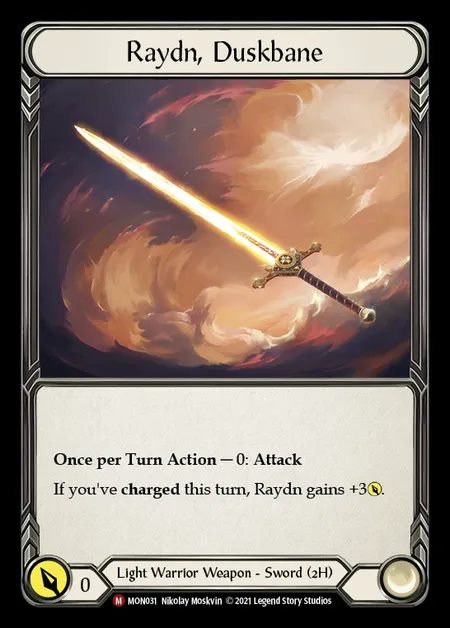 [Light Warrior] Raydn, Duskbane [1st-MON_031-M]