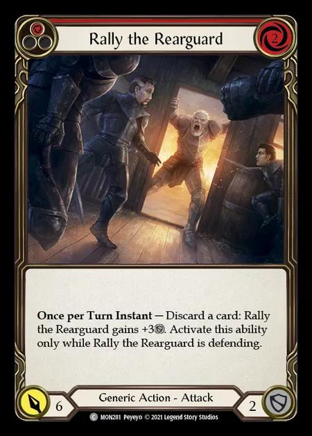 [Generic] Rally the Rearguard (red) [1st-MON_281-C]