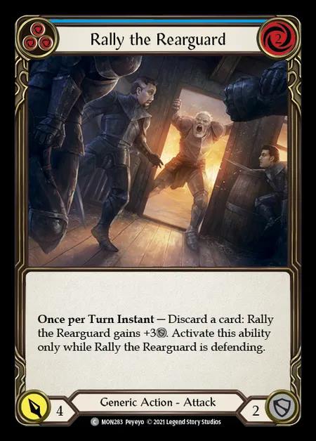 [Generic] Rally the Rearguard (blue) [1st-MON_283-C]