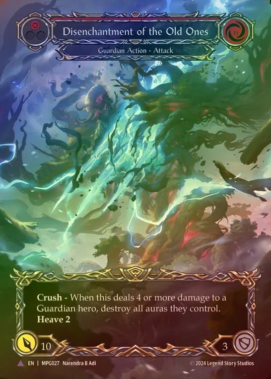 【CF】【EN】[Guardian] 古きものの解呪/Disenchantment of the Old Ones(red)  [MPG027-Marvel]