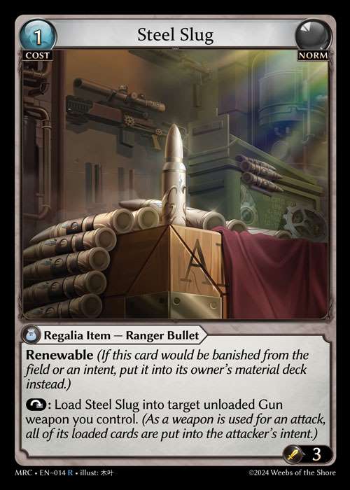 [Norm] Steel Slug [MRC014-R]