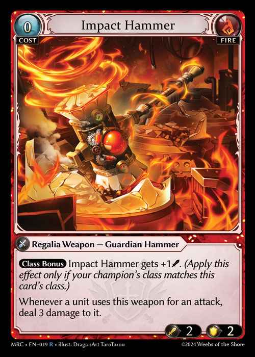 [Fire] Impact Hammer [MRC019-R]