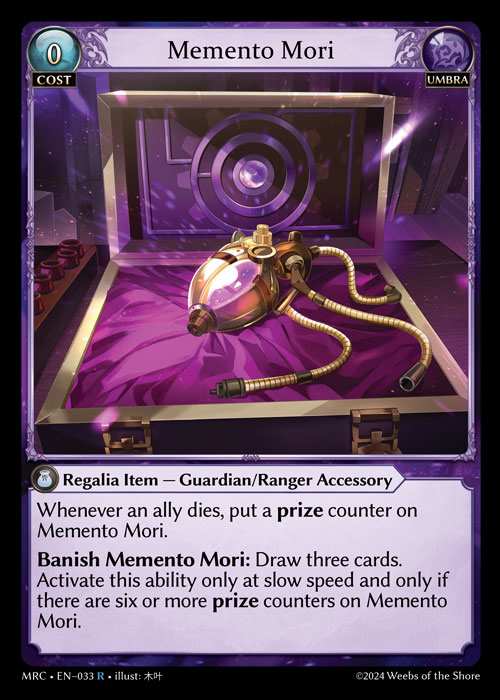 [Umbra] Memento Mori [MRC033-R]