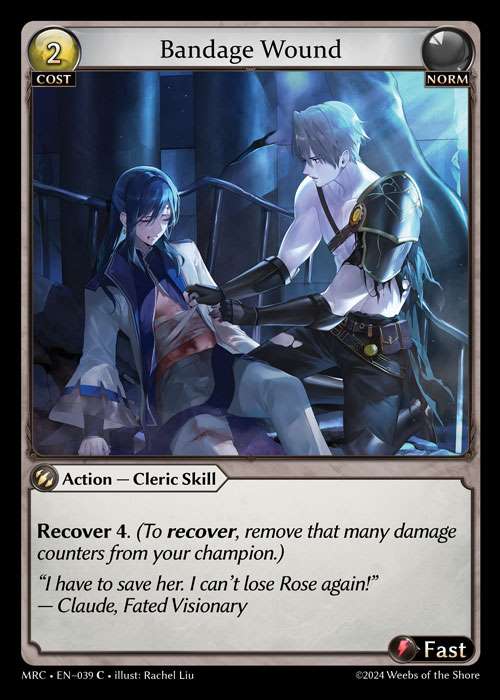 [Norm] Bandage Wound [MRC039-C]