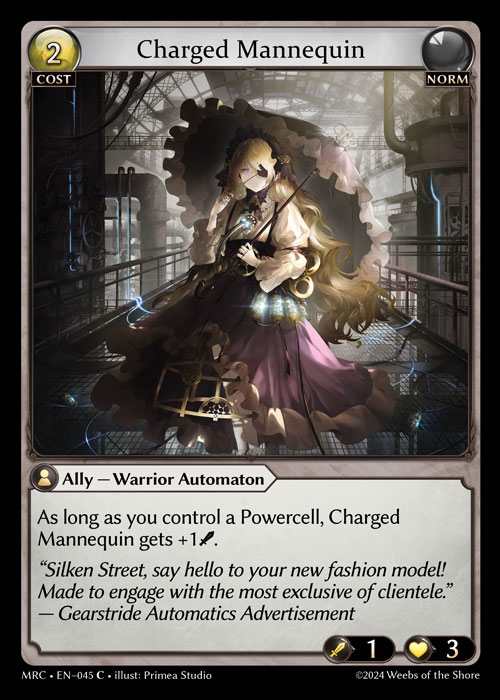 [Norm] Charged Mannequin [MRC045-C]