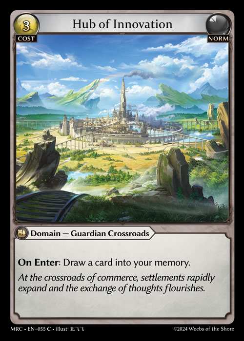 [Norm] Hub of Innovation [MRC055-C]