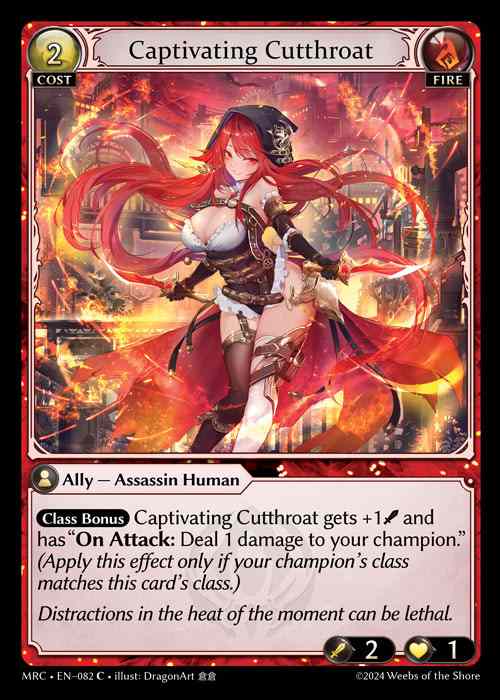 [Fire] Captivating Cutthroat [MRC082-C]