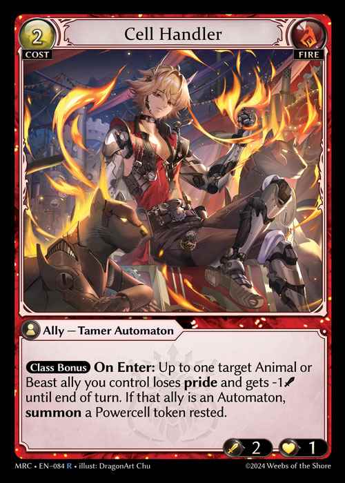 [Fire] Cell Handler [MRC084-R]