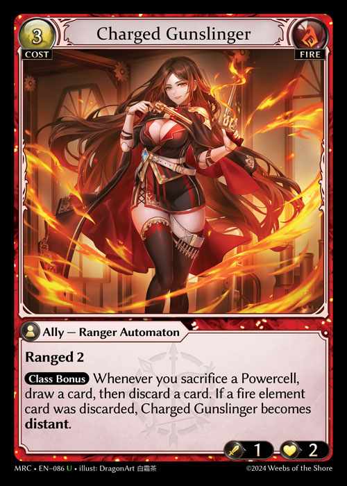 [Fire] Charged Gunslinger [MRC086-U]