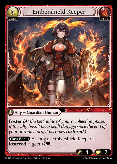 [Fire] Embershield Keeper [MRC088-C]