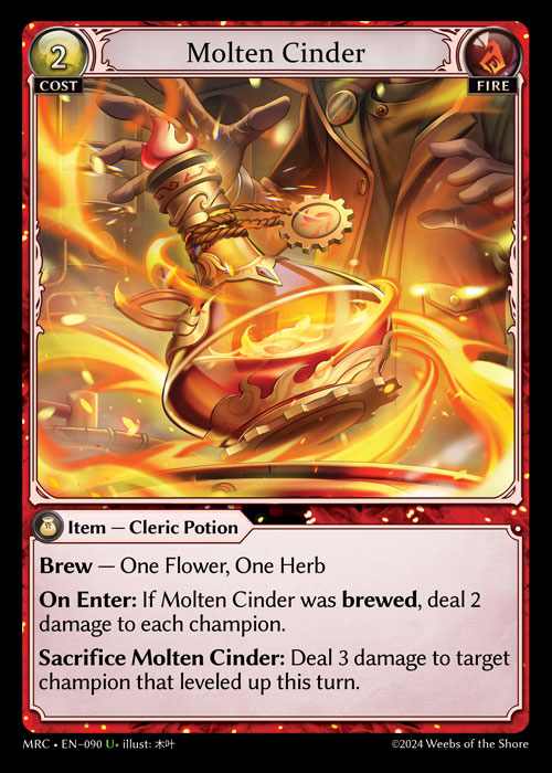 [Fire] Molten Cinder [MRC090-U]