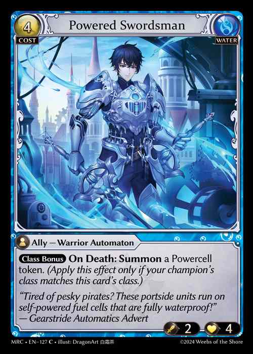 [Water] Powered Swordsman [MRC127-C]