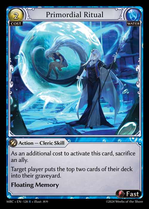 [Water] Primordial Ritual [MRC128-R]