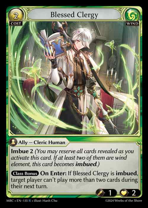 [Wind] Blessed Clergy [MRC135-R]