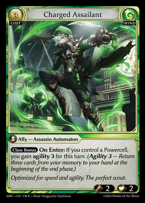 [Wind] Charged Assailant [MRC138-C]