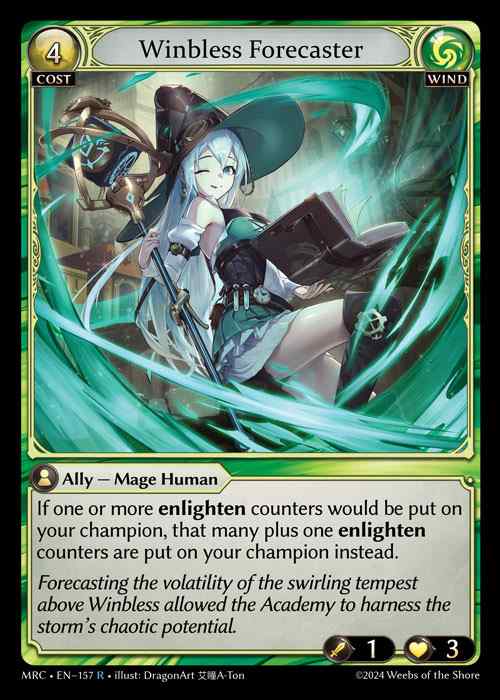 [Wind] Winbless Forecaster [MRC157-R]