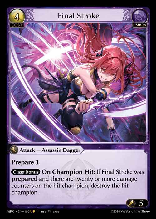 [Umbra] Final Stroke [MRC180-UR]