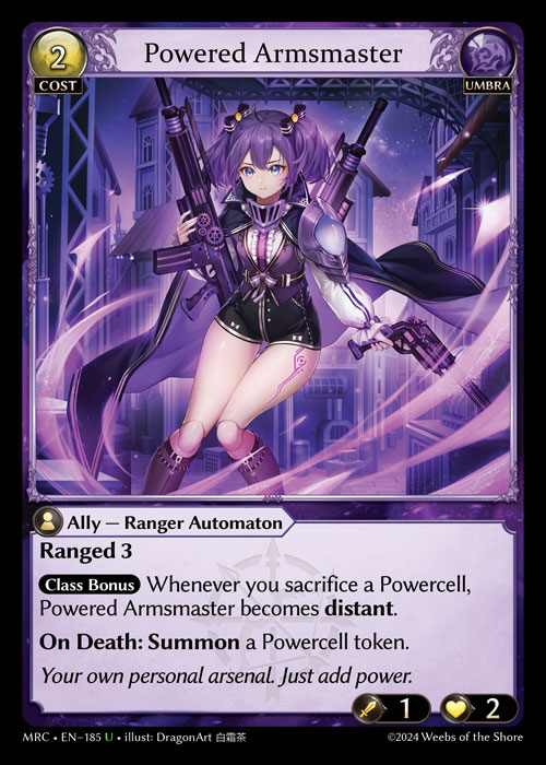 [Umbra] Powered Armsmaster [MRC185-U]