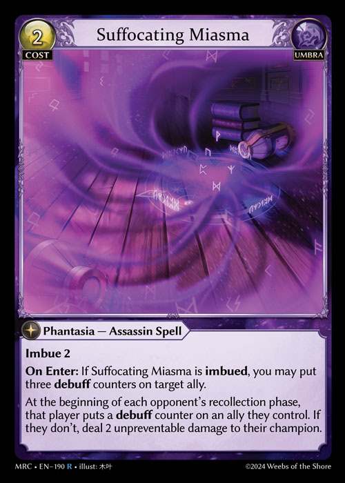 [Umbra] Suffocating Miasma [MRC190-R]