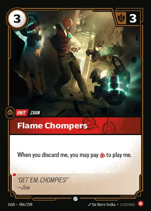 [Fury] Flame Chompers [OGN-006-C]