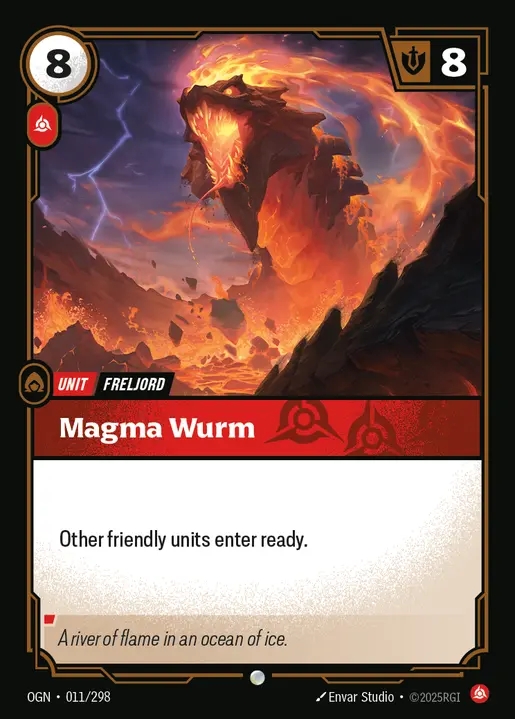 [Fury] Magma Wurm [OGN-011-C]