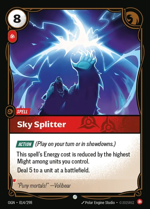 [Fury] Sky Splitter [OGN-014-C]