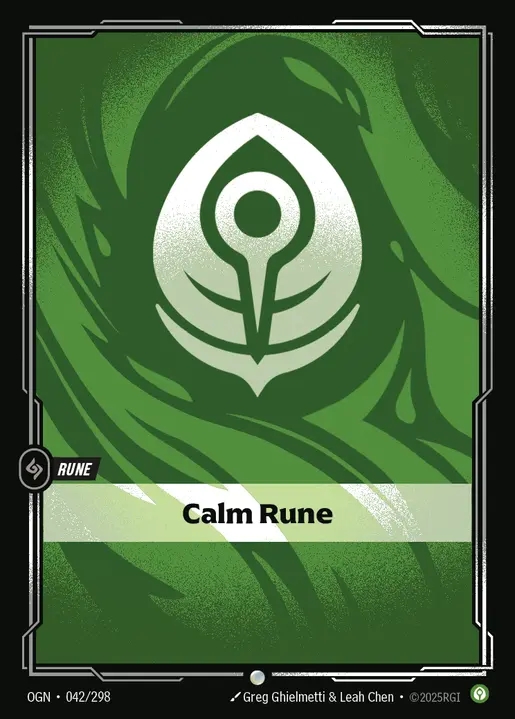 [Calm] Calm Rune [OGN-042-C]