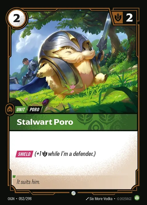 [Calm] Stalwart Poro [OGN-052-C]