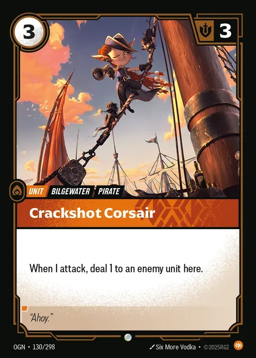 [Body] Crackshot Corsair [OGN-130-C]