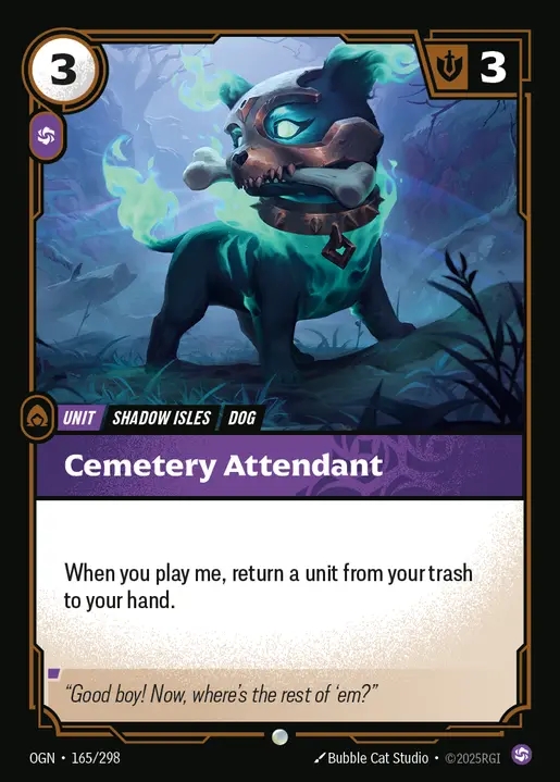 [Chaos] Cemetery Attendant [OGN-165-C]