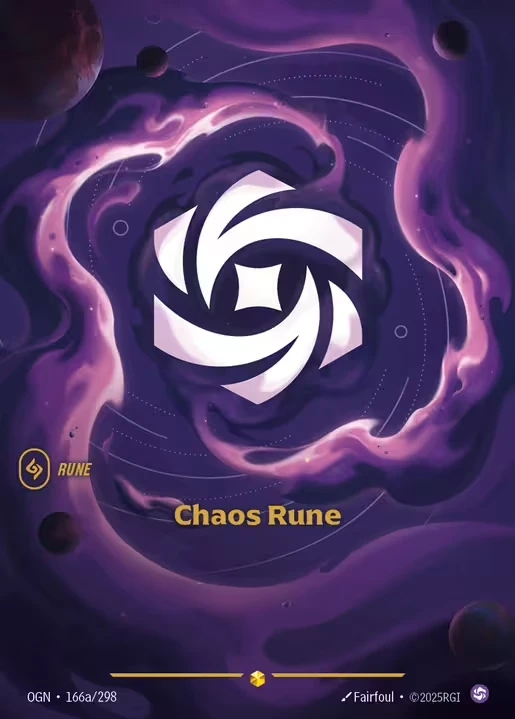 【Showcase】[Chaos] Chaos Rune [OGN-166a-Showcase]