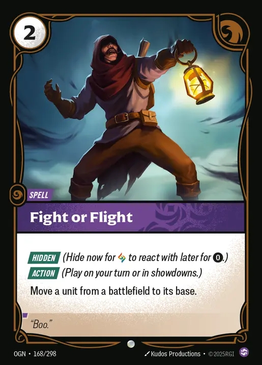 [Chaos] Fight or Flight [OGN-168-C]